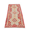 Rug Kilim Afghanistan 62x195 Red Beige Yellow B