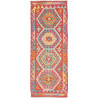 Rug Kilim Afghanistan 56x148 Red Sky Blue Yello