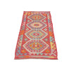 Rug Kilim Afghanistan 56x148 Red Sky Blue Yello