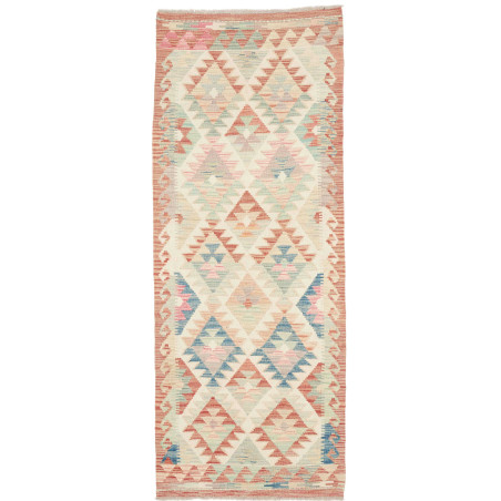 Rug Kilim Afghanistan 78x198 Cream Terracotta M