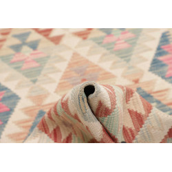 Rug Kilim Afghanistan 78x198 Cream Terracotta M