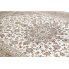 Hand Made Rug Kashan Persia 243x352 Cream White