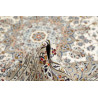Hand Made Rug Kashan Persia 243x352 Cream White