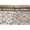 Hand Made Rug Kashan Persia 243x352 Cream White