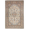 Hand Made Rug Kashan Persia 198x303 Ivory Blue