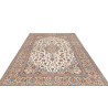 Hand Made Rug Kashan Persia 198x303 Ivory Blue