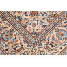 Hand Made Rug Kashan Persia 198x303 Ivory Blue
