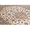 Hand Made Rug Kashan Persia 198x303 Ivory Blue