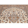 Hand Made Rug Kashan Persia 198x303 Ivory Blue