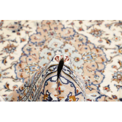 Hand Made Rug Kashan Persia 205x310 Cream Beige