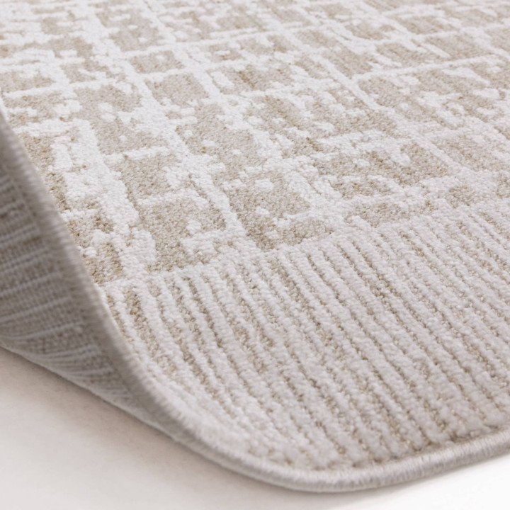 Tappeto Anders astratto beige avorio 120x160 cm