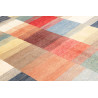 Hand Made Rug Mosaic Pakistan 192x286 Multicolo