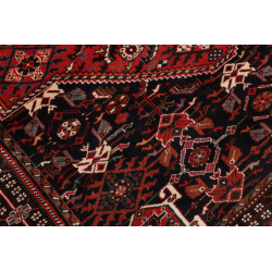 Hand Made Rug Shiraz Persia 163x258 Dark Red Na