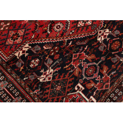 Hand Made Rug Shiraz Persia 163x258 Dark Red Na