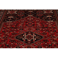 Hand Made Rug Shiraz Persia 163x258 Dark Red Na