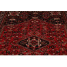 Hand Made Rug Shiraz Persia 163x258 Dark Red Na