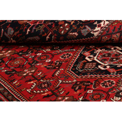 Hand Made Rug Shiraz Persia 163x258 Dark Red Na