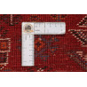 Hand Made Rug Shiraz Persia 163x258 Dark Red Na