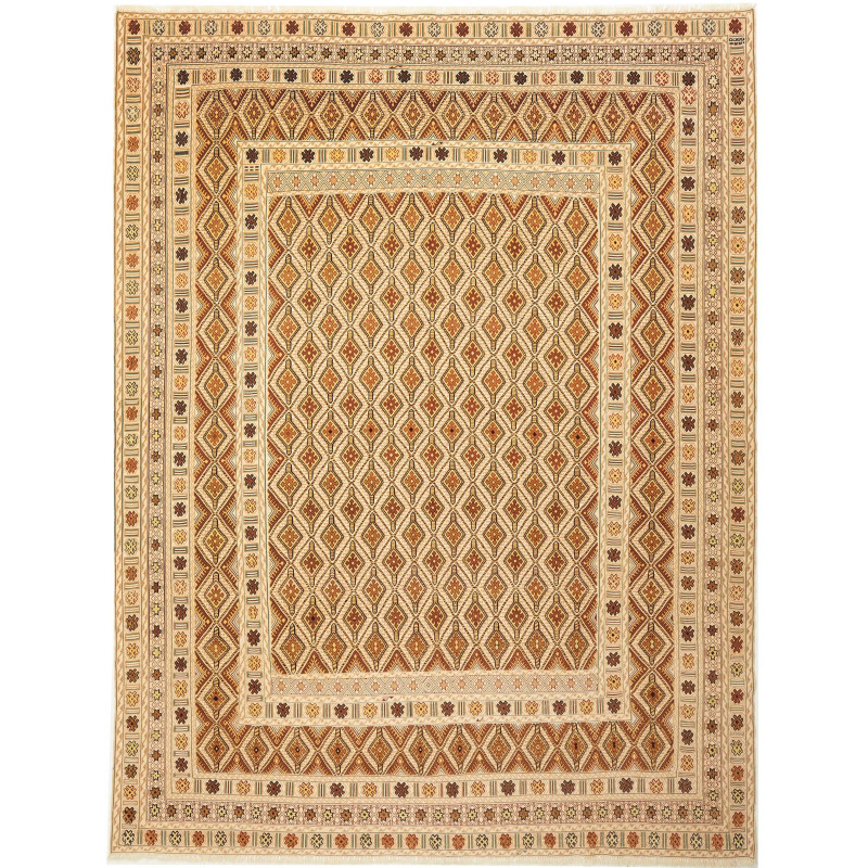 Hand Made Rug Nakhunak Pakistan 207x267 Cream T