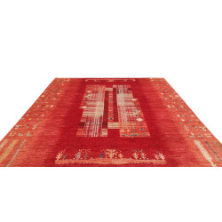 Hand Made Rug Siva Pakistan 244x290 Terracotta