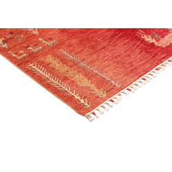 Hand Made Rug Siva Pakistan 244x290 Terracotta