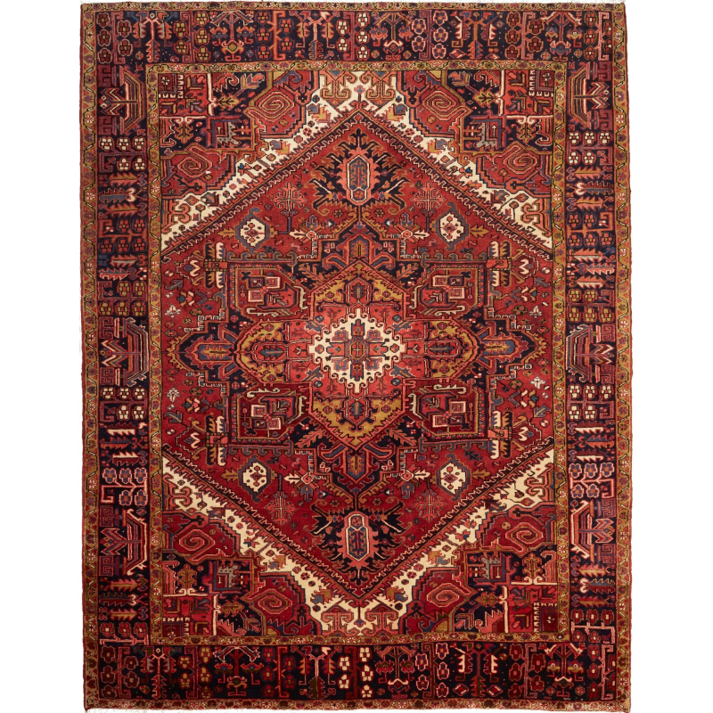 Gorawan 259x333 Cm Gorawan, Persia, Hand-carded Wool (warp: