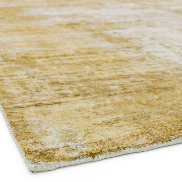 Rug Gatsby abstract golden yellow light beige ec