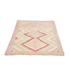 Hand Made Rug Kilim Afghanistan 98x139 Light Pi