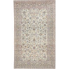 Hand Made Rug Kashan Persia 253x415 Cream White