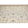 Hand Made Rug Kashan Persia 253x415 Cream White