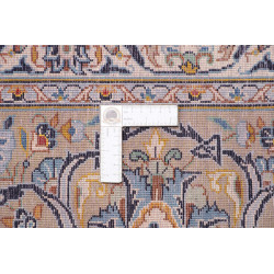 Hand Made Rug Kashan Persia 253x415 Cream White