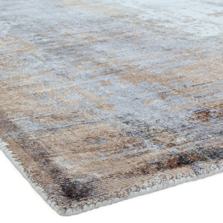 Tappeto Gatsby astratto rame e arancione 120x170