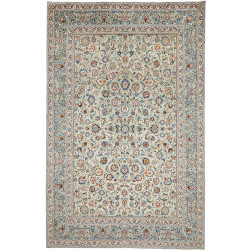 Hand Made Rug Kashan Persia 273x422 Mint Blue C