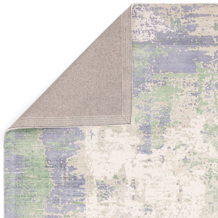 Rug Gatsby abstract light green grey ivory 200x2