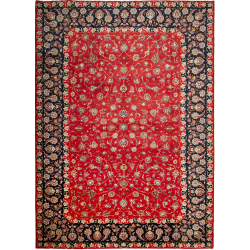 Ardakan 250x350 Cm Ardakan, Persia, Hand-carded Wool,