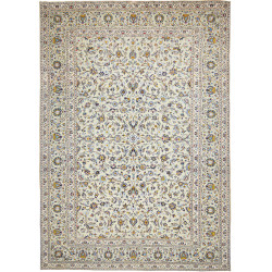 Tappeto Originale Kashan Persia 310x438 Crema B