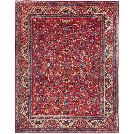 Tappeto Originale Mashad Persia 298x380 Rosso B