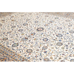 Tappeto Originale Kashan Persia 315x415 Crema B
