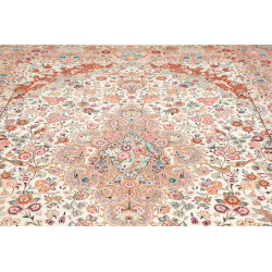 Tappeto Originale Kashmar Persia 248x352 Avorio