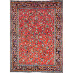 Tappeto Originale Sarough Persia 245x337 Rosso