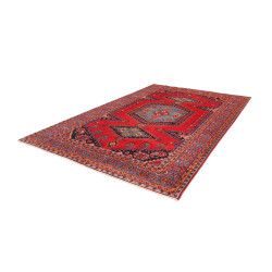 Tappeto Originale Wiss Persia 220x327 Rosso Blu