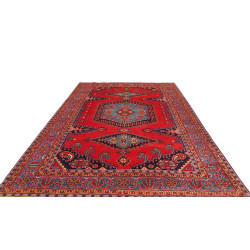 Tappeto Originale Wiss Persia 220x327 Rosso Blu
