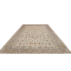 Tappeto Originale Kashan Persia 280x412 Avorio