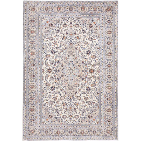 Tappeto Originale Kashan Persia 200x292 Crema B