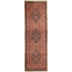 Bidjar 66x208 Cm Bidjar, Persia, Hand-carded Wool, Cotton,