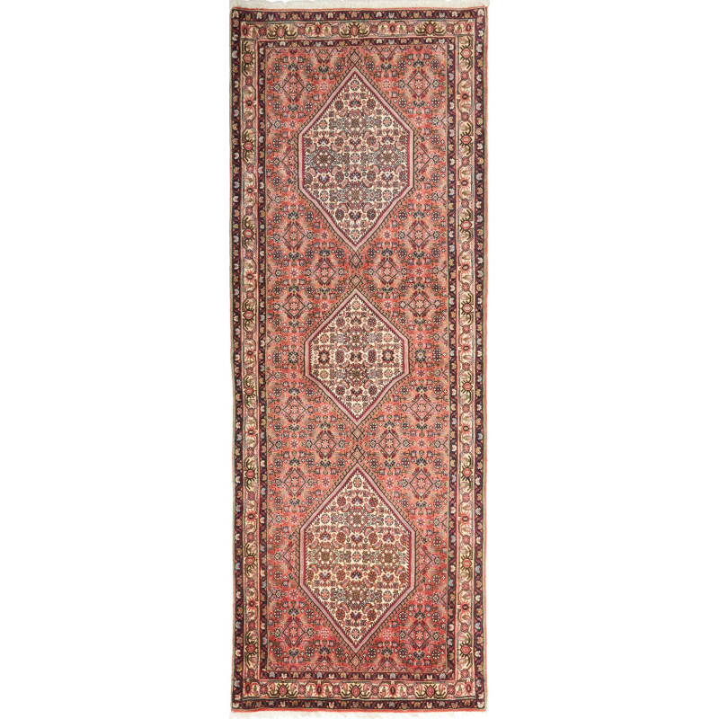Bidjar 80x215 Cm Bidjar, Persia, Hand-carded Wool (warp: