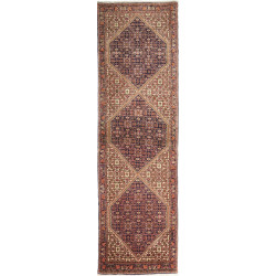 Bidjar 70x252 Cm Bidjar Persia Hand-carded Wool Cotton