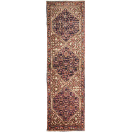 Bidjar 70x252 Cm Bidjar Persia Hand-carded Wool Cotton