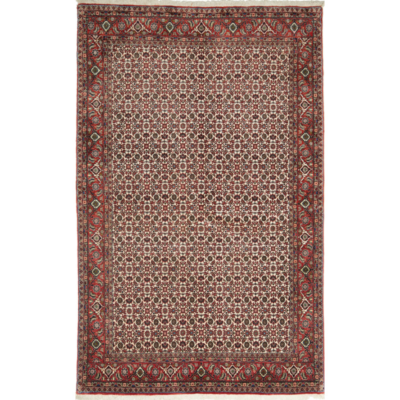 Bidjar 138x216 Cm Bidjar Persia Hand-carded Wool