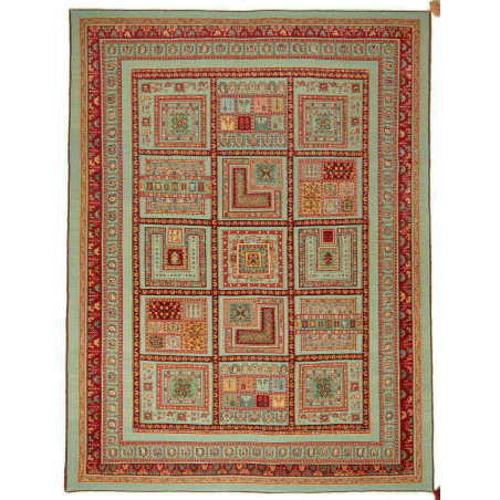 Nimbaft 210x274 Cm Nimbaft, Persia, Hand-carded Wool (warp: